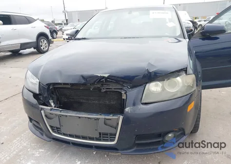 2006 Audi A3 3.2 S Line z USA, uszkodzony, nr VIN WAUKD78P86A194252